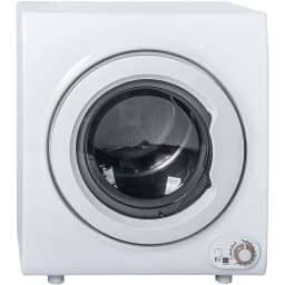 Euroco Portable Laundry Dryer Compact Tumble Dryer with 1400W Drying Power Stainless Steel Tub 9 lbs/2.65 Cu.Ft Capacity - Thumbnail 4