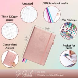 GoGirl Weekly Planner - A5 - Thumbnail 2