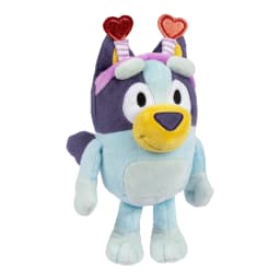 Bluey Friends Smoochy Kiss Plush Toy. Super-Soft Deluxe Fabrics and High-Quality Embroidered Details. Comes With Glittery Heart Headband. Ages 3 - Thumbnail 2