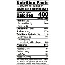 Jimmy Dean Frozen Breakfast Sandwich, Sausage Egg & Cheese Croissant, 54 oz, 12 Count - Thumbnail 11