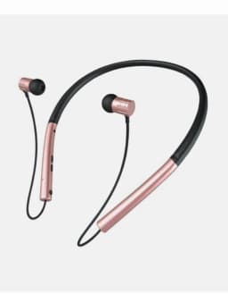 RHEA- Tzumi Flex Stereo Earbuds Neckband Rose Gold( Bluetooth) - Thumbnail 2