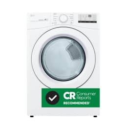 LG DLG3401W 7.4 Cu. Ft. White Front Load Gas Dryer - Thumbnail 2
