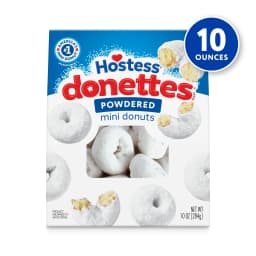 (3 pack) Hostess Donettes, Powdered Mini Donuts, 10 oz Bag - Thumbnail 3