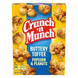Crunch 'n Munch Buttery Toffee Popcorn with Peanuts, 6 oz - Thumbnail 1