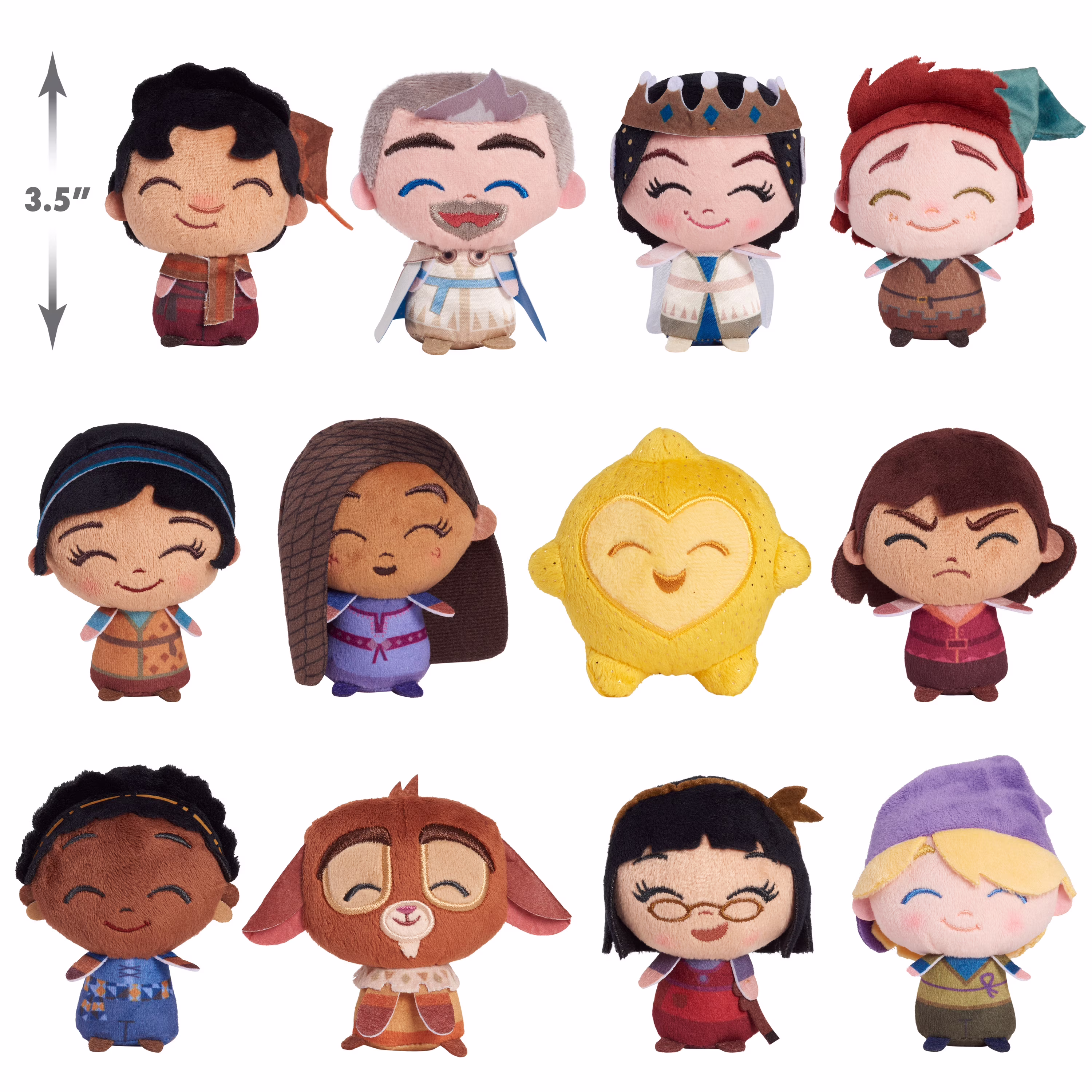 Disney Wish Mini Collectible 3-inch Plush Toy in Wishing Star Blind Bag Inspired Capsule, Kids Toys for Ages 3 up - Thumbnail 2