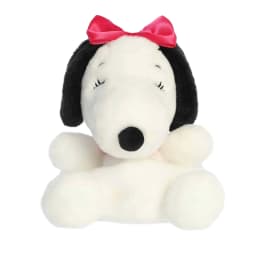 Aurora - Mini White Adorable Stuffed Animal - 5.5" Belle Palm Pals - Peanuts - Thumbnail 4