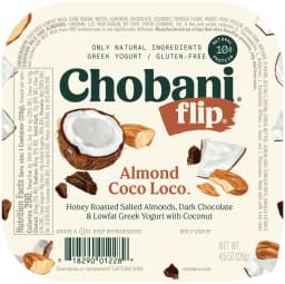 Chobani Flip Low-Fat Greek Yogurt Almond Coco Loco 4.5 oz Cup - Thumbnail 5