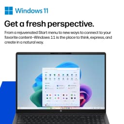 HP OmniBook 3 16 inch Laptop Next Gen AI PC 2K IPS Display Windows Snapdragon X 16GB 512GB SSD Mica Silver - Thumbnail 16