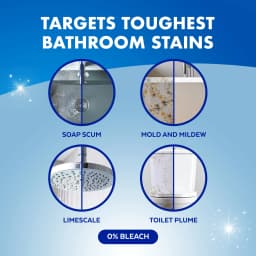Lysol Power Foaming Bathroom Cleaner, Multipurpose Cleaner & Disinfectant Spray, Household Cleaning Supplies, for Bathtub, Tile, Sink & Shower, Zero - Thumbnail 3