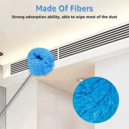 Microfiber Duster Soft Feather Dusting Brush Household Extendable Cleaning Tool - Thumbnail 4