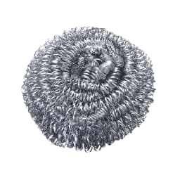 Heavy-Duty Steel Wool Scrubber - Pre-Soaped Metal Scouring Pads for Tough Cleaning on Dishes, Pots, Pans & Ovens - Thumbnail 1