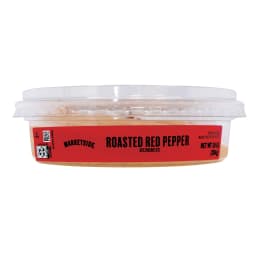 Marketside Gluten-Free Roasted Red Pepper Hummus 10 oz, Ready to Eat, Resealable Cup, 2 Tbsp. (28g) - Thumbnail 7