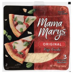 Mama Mary's Original Whole Pizza Crusts, Shelf-Stable, 7 Inch, 3 Count, 12 oz - Thumbnail 1