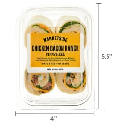 Marketside Chicken Bacon Ranch Pinwheel, 4 Count - Thumbnail 6