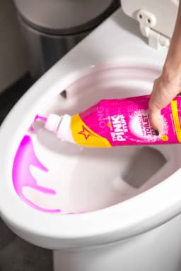 The Pink Stuff, Miracle Toilet Cleaner Gel, Bathroom Cleaner, 25.4 fl. oz. Bottle - Thumbnail 6