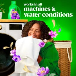 Gain Plus Laundry Detergent Liquid, Now with Odor Defense + OXI, Moonlight Breeze Scent, 170 fl oz, 129 Loads - Thumbnail 11