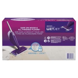 Swiffer Wet Jet Mop Cleaning Pads Refill, Floor Cleaner for Mopping Wood, Laminate, Tile, 24 Count - Thumbnail 8