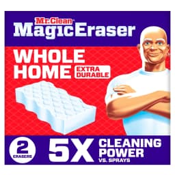 Mr. Clean Magic Eraser Sponge, Cleaner, Whole Home Extra Durable, 2ct - Thumbnail 1