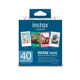 Fujifilm Instax Mini Film - Variety Pack, Instant Camera Film, 40 exposures, 5.4cm x 8.6cm (film size) - Thumbnail 1