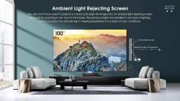 Hisense 100L5F 100" 4K UHD Smart Laser TV, Ultra Short Throw, HDR10, Dolby Atmos, ALR Screen, Vidaa OS - Thumbnail 9