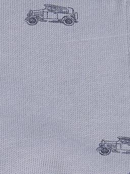 Modern Moments by Gerber Baby Boy Henley Dumpling Romper with Kanga Pocket, Sizes 0/3 Months - 24 Months - Thumbnail 5