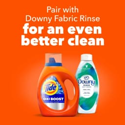 Tide Laundry Detergent Liquid with Ultra Oxi Boost, Advanced Stain Remover, 30 fl oz, 21 Loads - Thumbnail 10