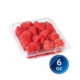 Fresh Raspberries, 6 oz. Container - Thumbnail 1