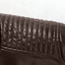 DDAPJ pyju Men's Stand Collar Leather Jacket Lightweight Motorcycle Jackets Faux Leather Outwear Zipper Windbreaker Biker Coat with Pockets Coffee XXXL - Thumbnail 4