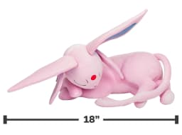 Pokemon Espeon Sleeping Plush - 18-inch Premium Plush in Sleeping Pose - Thumbnail 2