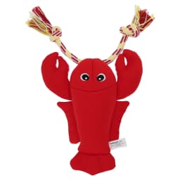 Vibrant Life Summer Floating Red Lobster Dog Toy with Rope, Chew Level 2 - Thumbnail 1