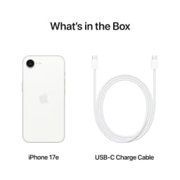 Total Wireless Apple iPhone 17e, 512GB, 5G, White - Prepaid Smartphone [Locked to Total Wireless} - Thumbnail 8