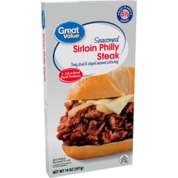 Great Value Seasoned Sirloin Beef Philly Steak, 14 oz - Thumbnail 7
