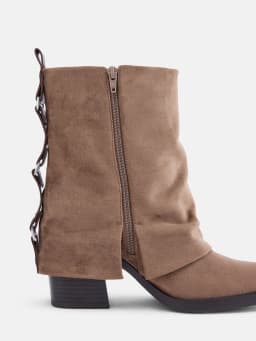 No Boundaries Women's Western Slouch Boots - Thumbnail 5