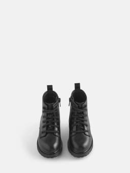 Wonder Nation Toddler, Little, & Big Girls Combat Boots - Thumbnail 3