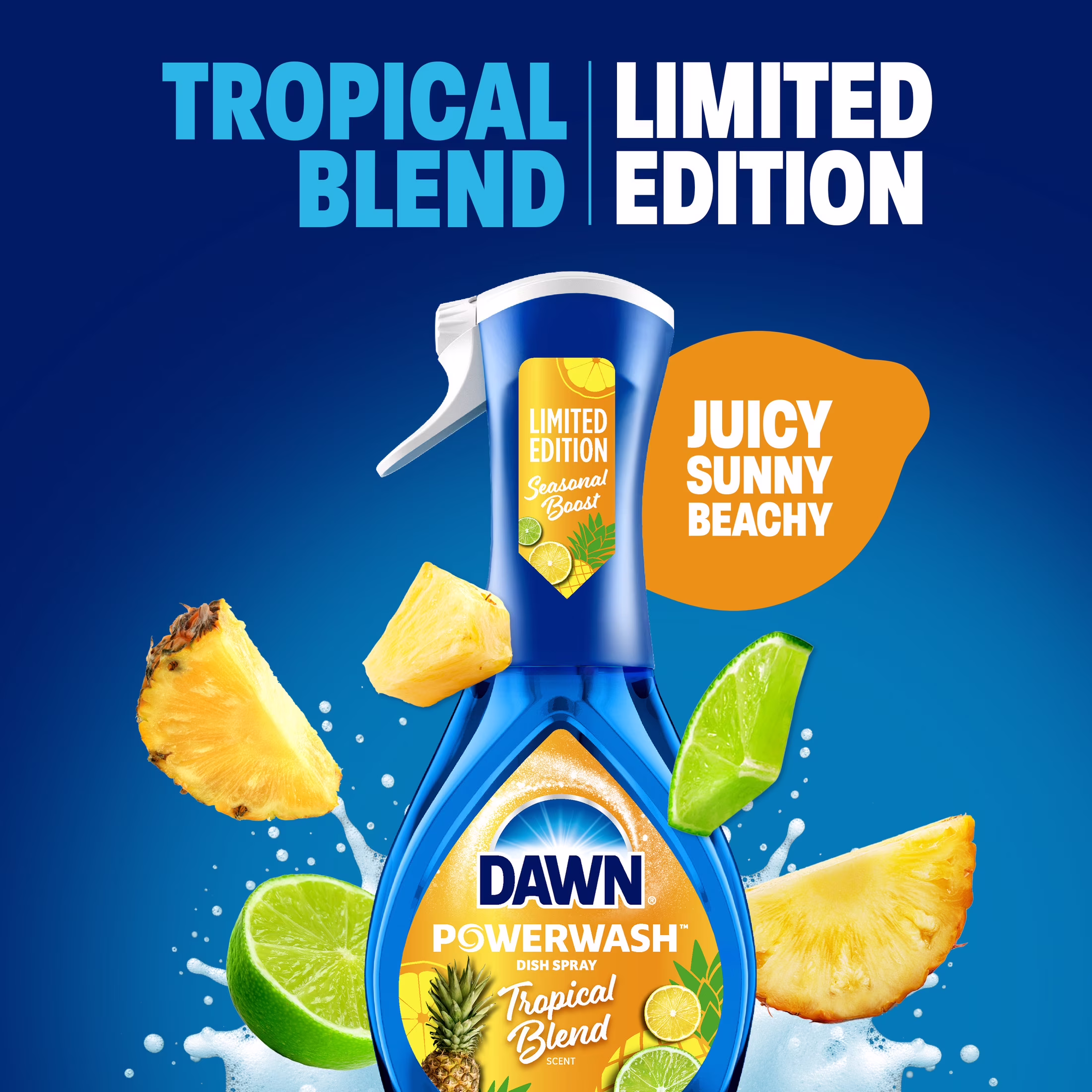 Dawn Powerwash Dish Spray Tropical Watermelon, 16oz Bottle, 2 Pack - Thumbnail 8