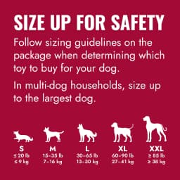 KONG® Classic Rubber Dog Toy for Average Chewers, Large, for Dogs Between 30-65 lbs - Thumbnail 3