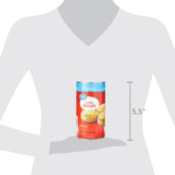 Great Value Jumbo Buttermilk Biscuits, 16 oz, 8 Count - Thumbnail 8