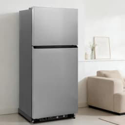 Techomey 19 Cu ft Refrigerator Top Freezer 2 Way Propane/LPG Off-Grid Outdoor - Thumbnail 2