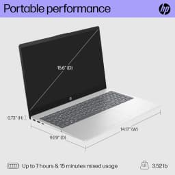 HP Newest 15.6" Business Laptop,HD Anti-Glare Display,13th Generation Intel Core i5-1334U,16GB RAM,512GB SSD - Thumbnail 4