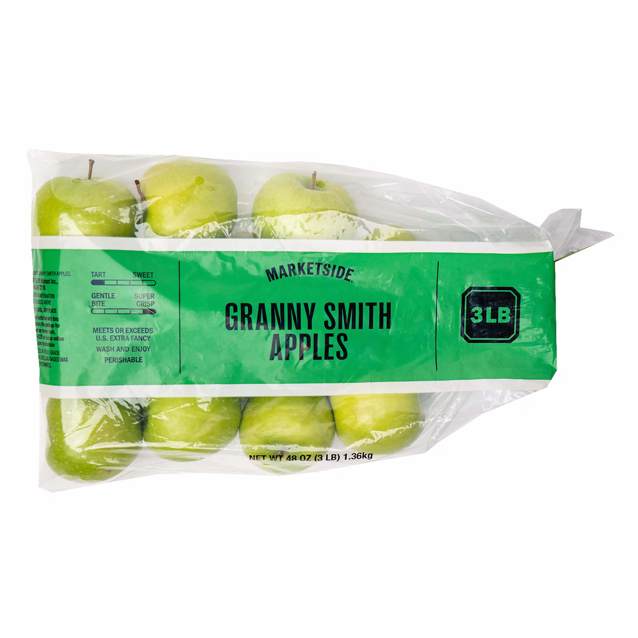 Freshness Guaranteed Granny Smith Apples, 3 lb Bag - Thumbnail 1