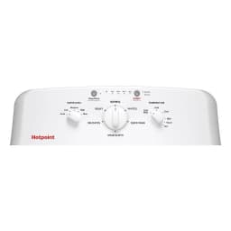 Hotpoint 4 cu ft High Efficiency White Top Load Washing Machine with Cold - Thumbnail 4