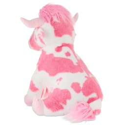 DJKDJL Jumbo Longhorn Cow Plush, Pink Highland Cow Plush,20"Cute Cow Plush Stuffed Animal Doll,Pink Stuffed Animal Valentine'S Day Gifts - Thumbnail 4