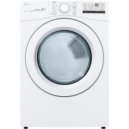 LG DLG3401W 7.4 Cu. Ft. White Front Load Gas Dryer - Thumbnail 1