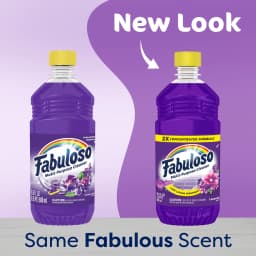 (2 pack) Fabuloso 2X Multi-Purpose Cleaner, No Rinse Floor Cleaner, Lavender Scent, 16.9 fl oz - Thumbnail 3