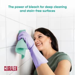 CLORALEN All Purpose Bathroom Cleaner Spray with Bleach, Lavender, 32 fl oz - Thumbnail 4