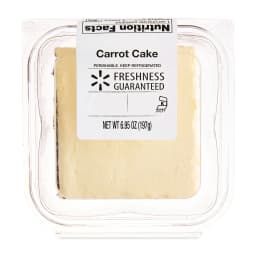 Freshness Guaranteed Carrot Cake Square, Baked, 6.95 oz (Refrigerated) - Thumbnail 1