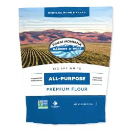 Wheat Montana Bakery, White All-Purpose Unbleached Flour, Non-GMO Verified, Certified Kosher, 10 lbs - Thumbnail 1