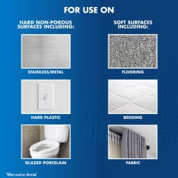 Lysol Disinfectant Spray, Sanitizing and Antibacterial Spray, Deodorizer, Spring Waterfall, 19 oz - Thumbnail 5