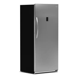 Upright Convertible Refrigerator Freezer 21 cu. ft. Silver - Thumbnail 1