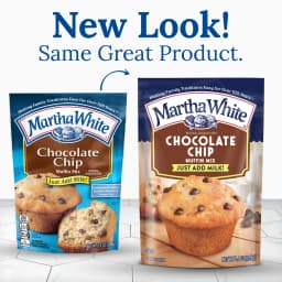 Martha White Chocolate Chip Muffin Mix, 7.4 oz Bag - Thumbnail 2